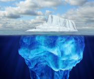 Eisberg bewuss vs unbewusst