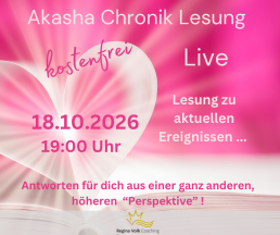 Akasha Chronik Lesung Live Facebook Post